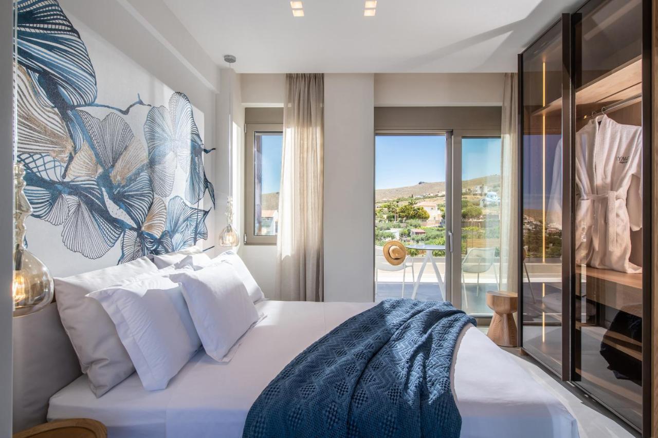 Kymo Instyle Villa - Sea View Private Pool Jacuzzi Kokkini Hani エクステリア 写真