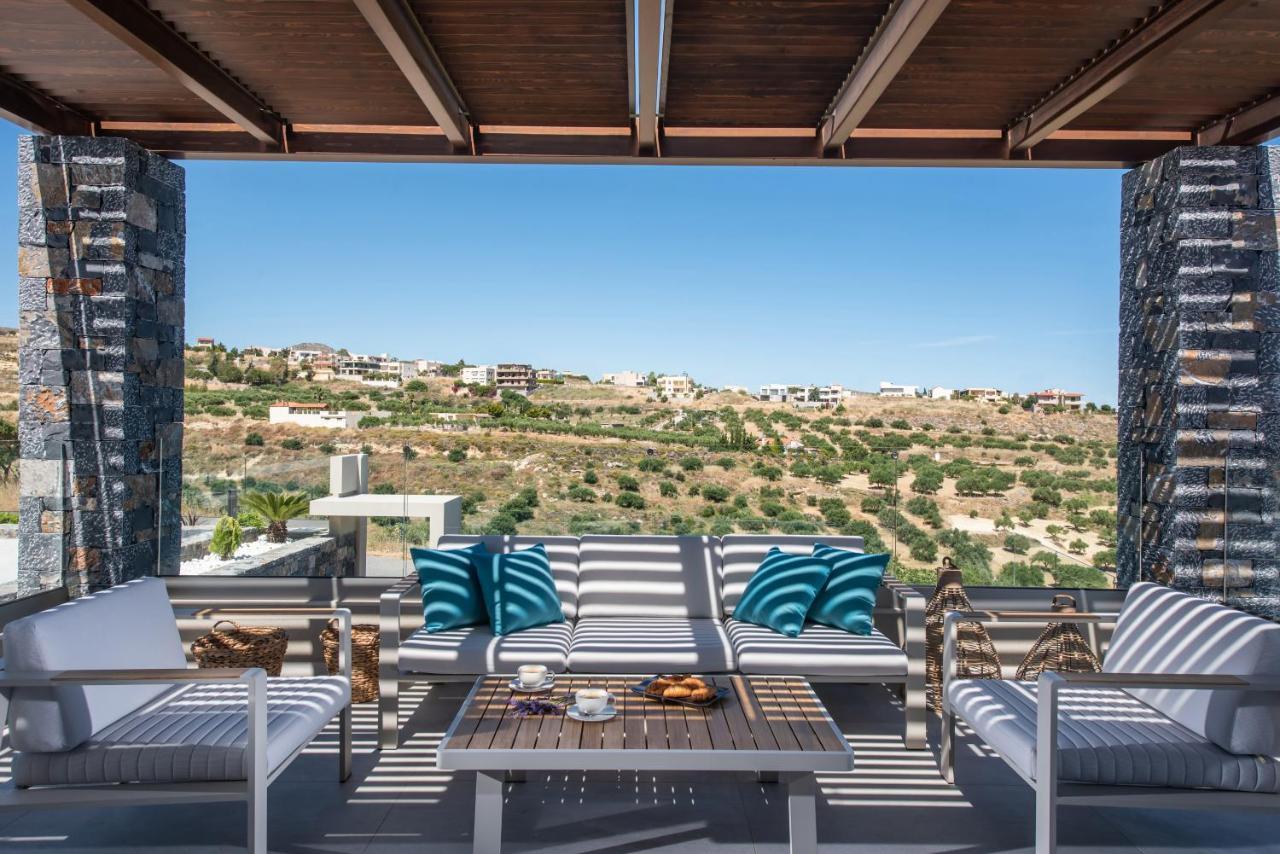 Kymo Instyle Villa - Sea View Private Pool Jacuzzi Kokkini Hani エクステリア 写真