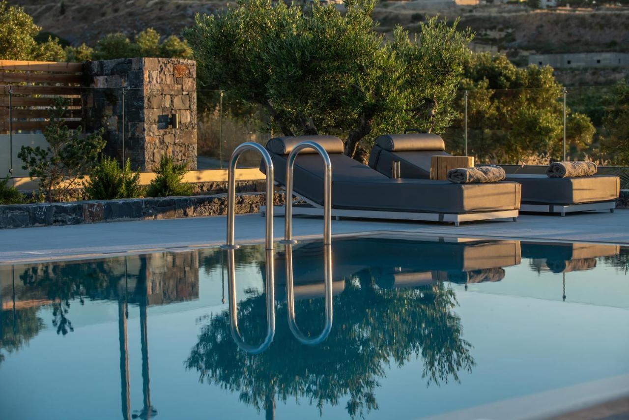 Kymo Instyle Villa - Sea View Private Pool Jacuzzi Kokkini Hani エクステリア 写真