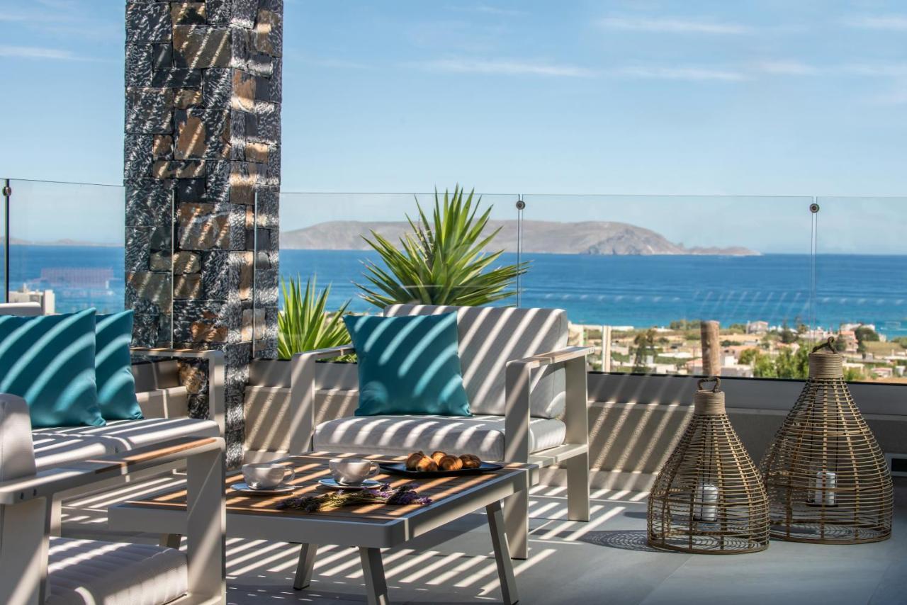 Kymo Instyle Villa - Sea View Private Pool Jacuzzi Kokkini Hani エクステリア 写真