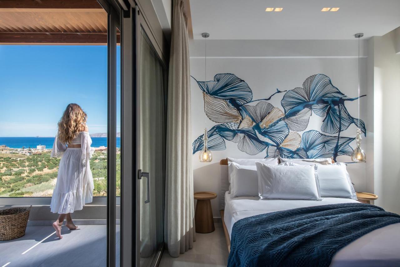 Kymo Instyle Villa - Sea View Private Pool Jacuzzi Kokkini Hani エクステリア 写真